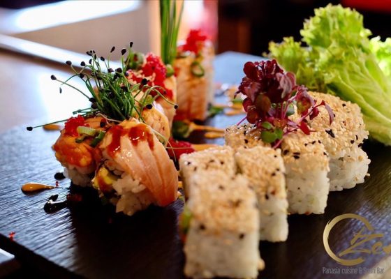 Auch der Weihnachtsmann liebt Sushi